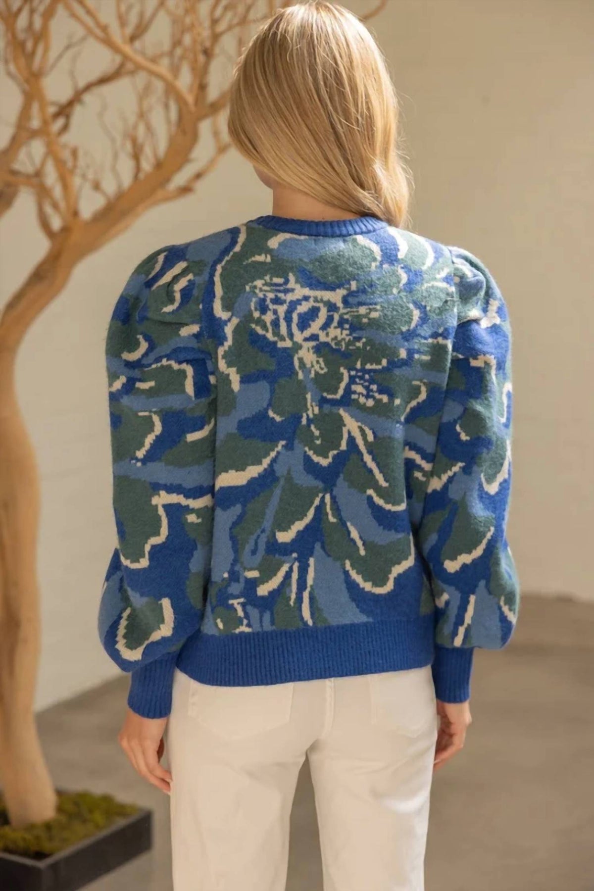 Voy - Celeste Jacquard Sweater