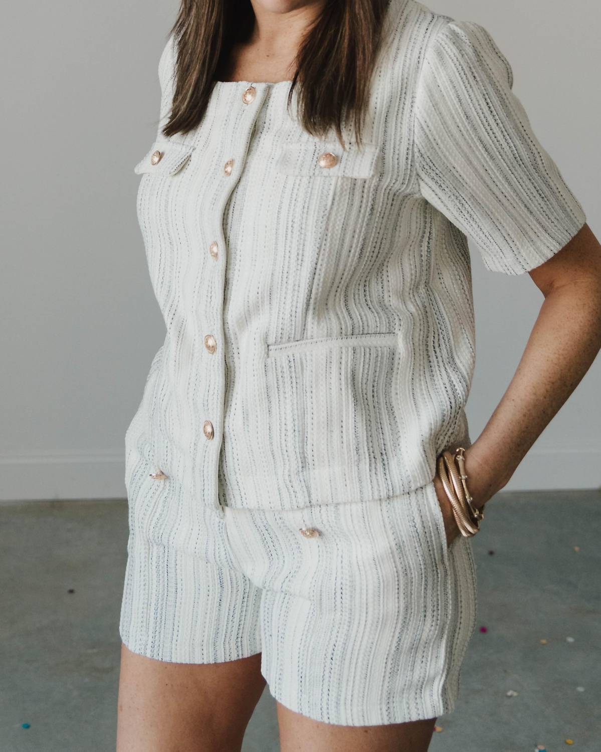 Voy - Keep It Business Tweed Short Set - clothing - loungewear - loungewear - set