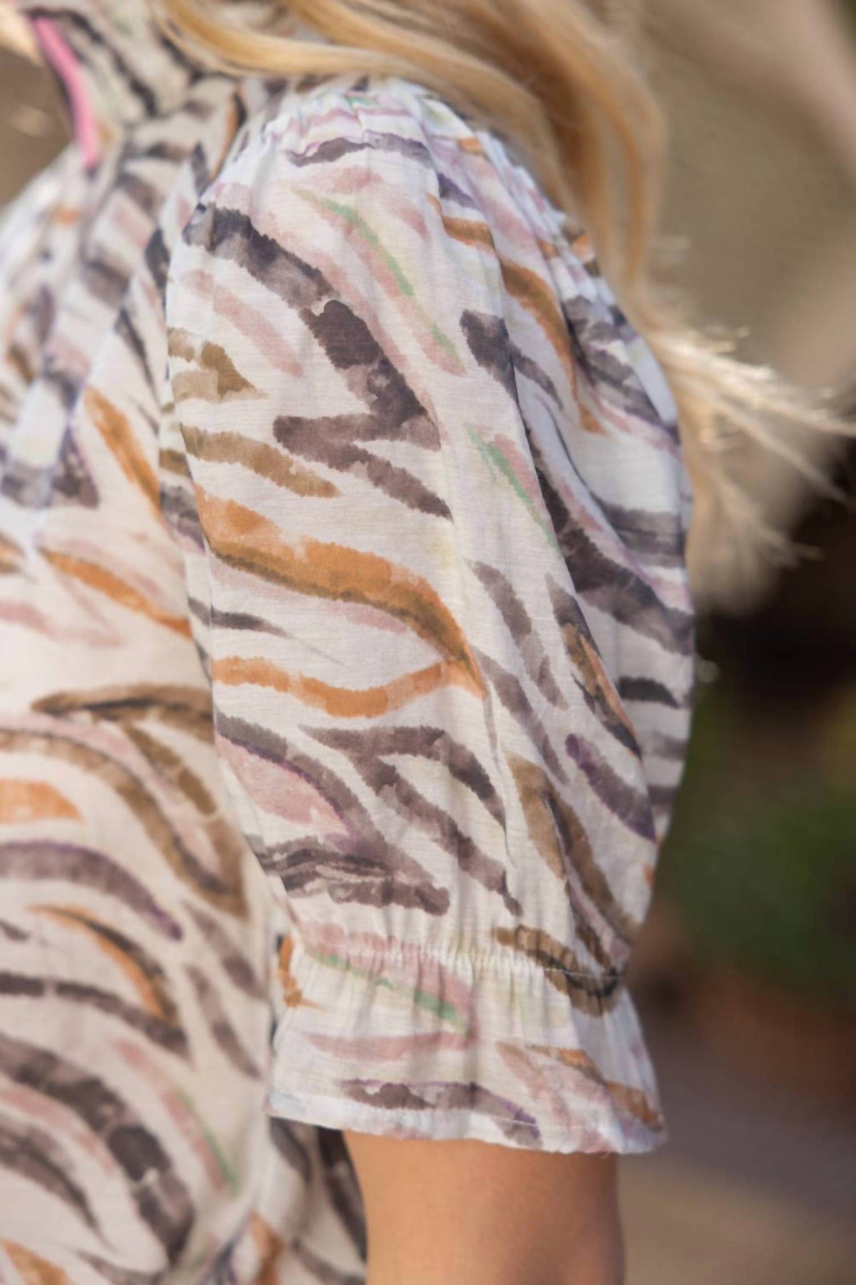 Voy - Lane Print Top