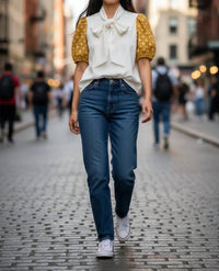 Voy - Lola Puff Sleeve Blouse