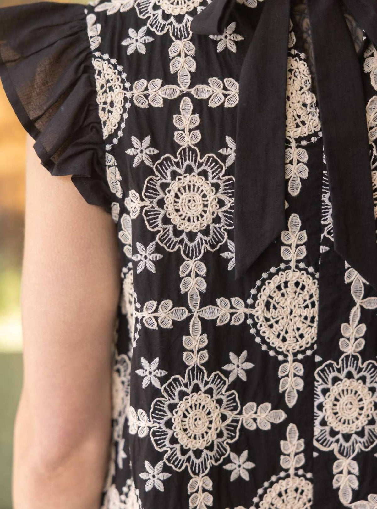 Voy - Starlet Embroidered Dress