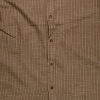 Vustra - Men's Willow Short Sleeve Shirt - brown - casual - button - down - shirts - clothing
