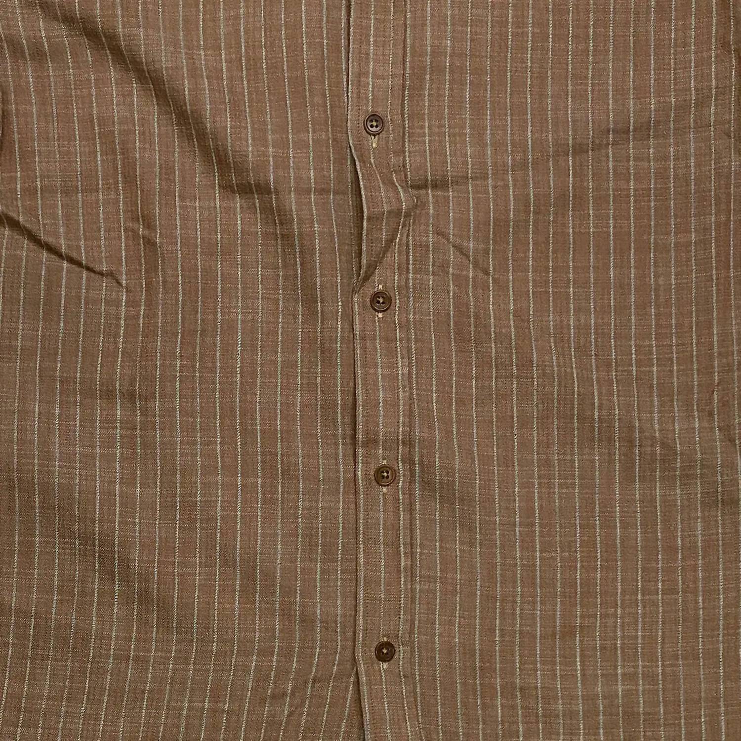 Vustra - Men's Willow Short Sleeve Shirt - brown - casual - button - down - shirts - clothing