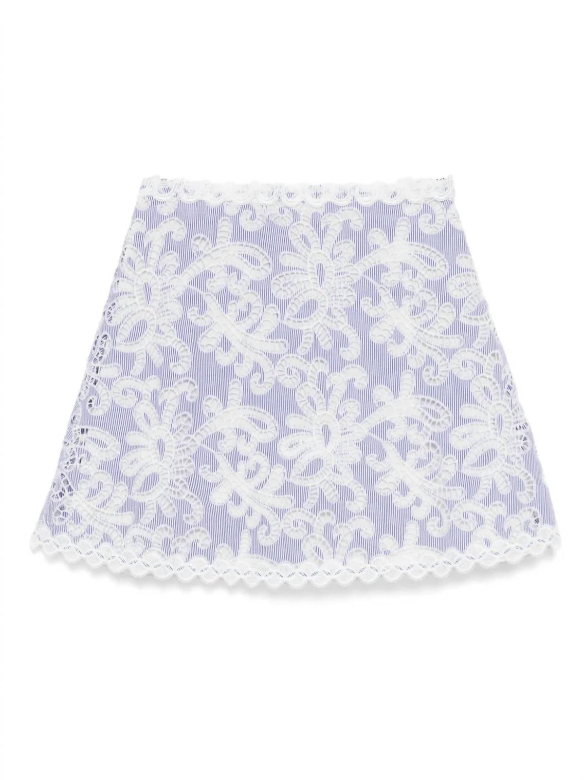 Waimari - Cecil Embroidered Eyelet Mini Skirt