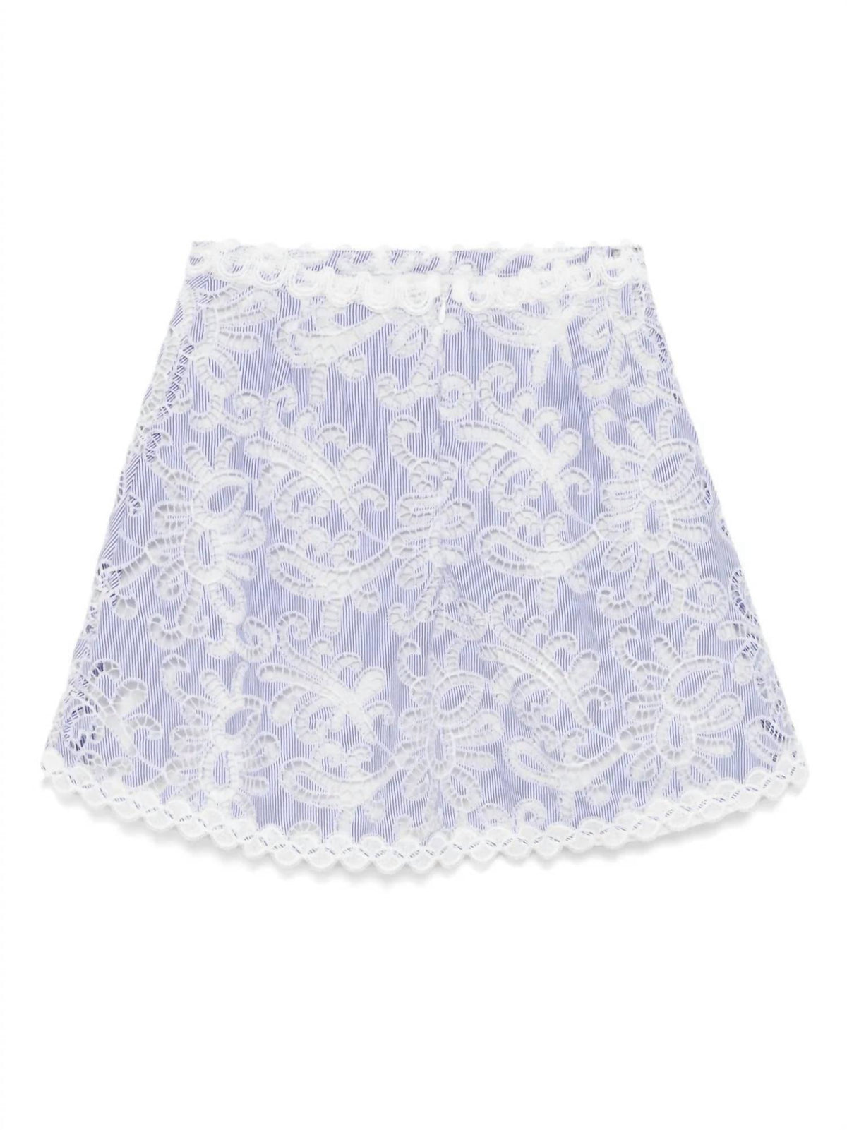 Waimari - Cecil Embroidered Eyelet Mini Skirt