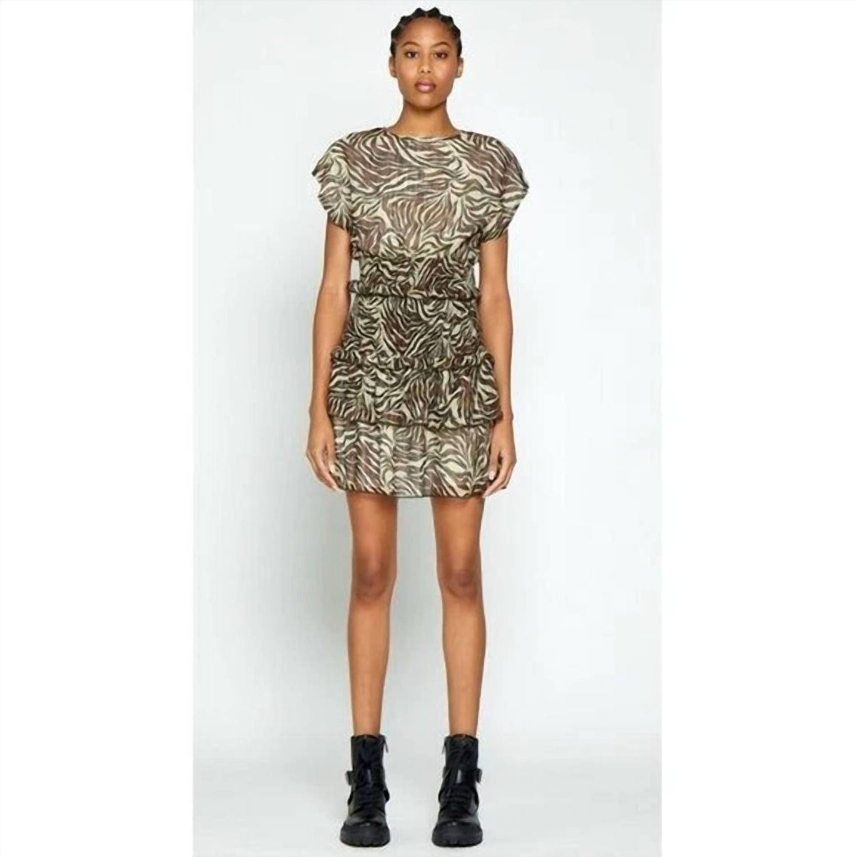 Walter Baker - Nova Tiger Print Mini Skirt