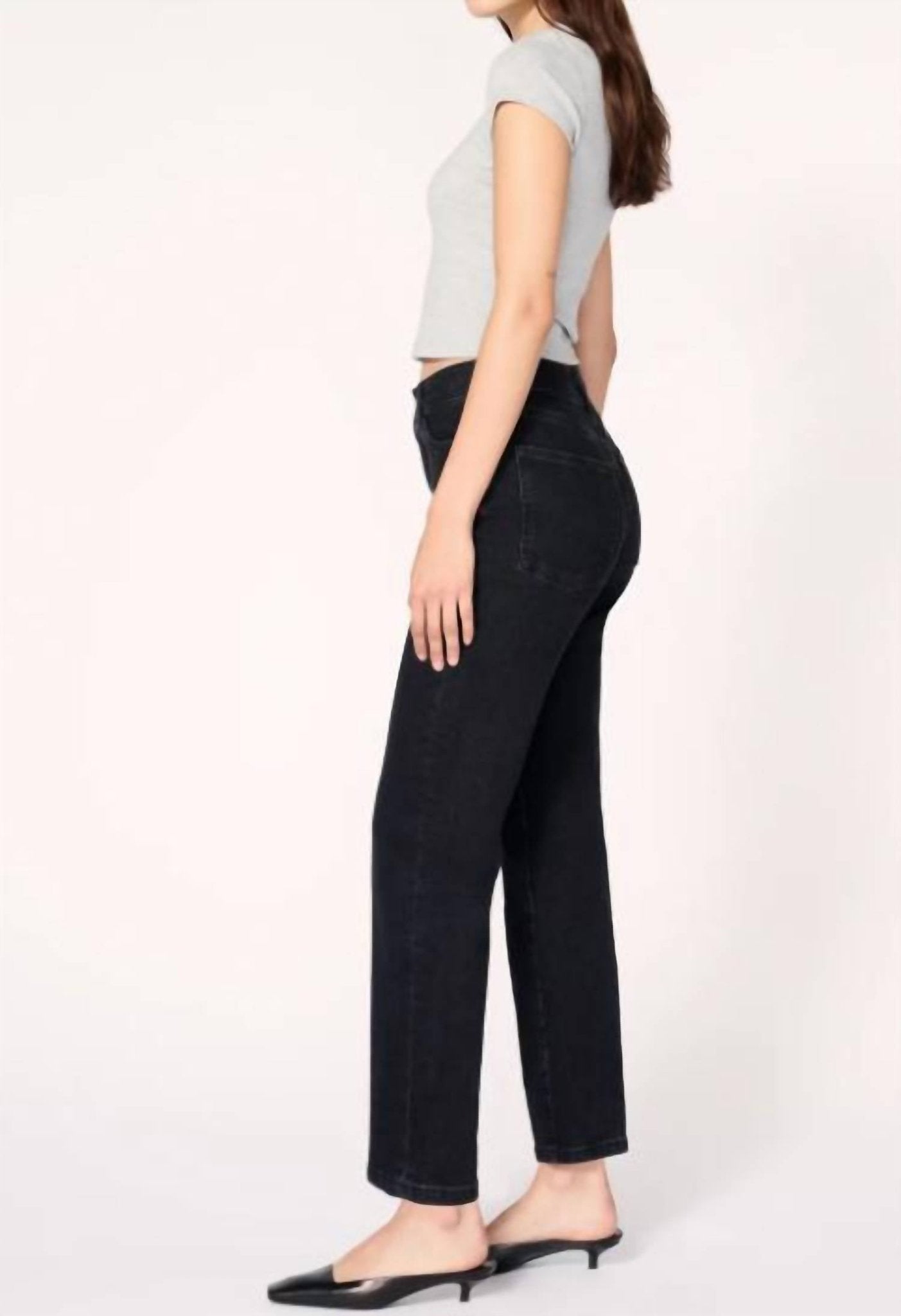 Warp + Weft - ASE Straight - black - clothing - denim