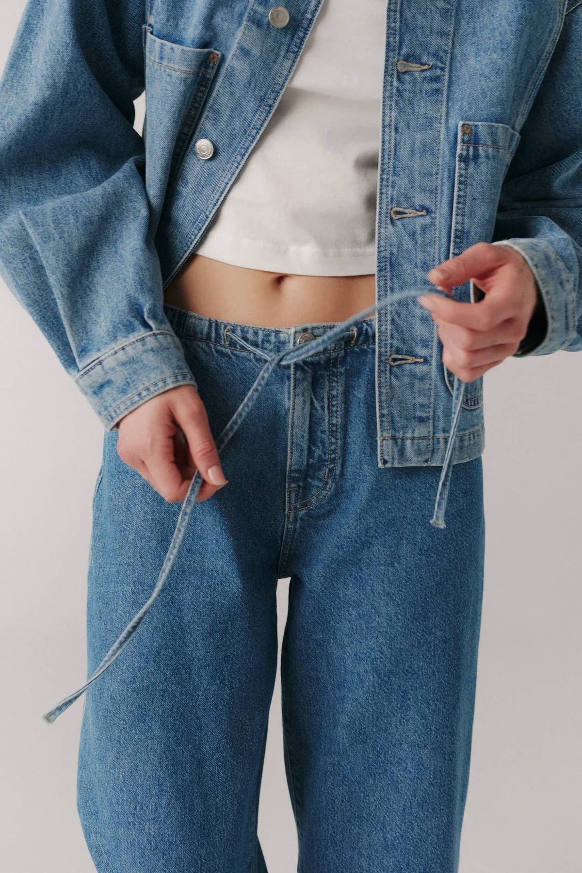 Warp + Weft - The Big Easy Pull On Denim Jeans