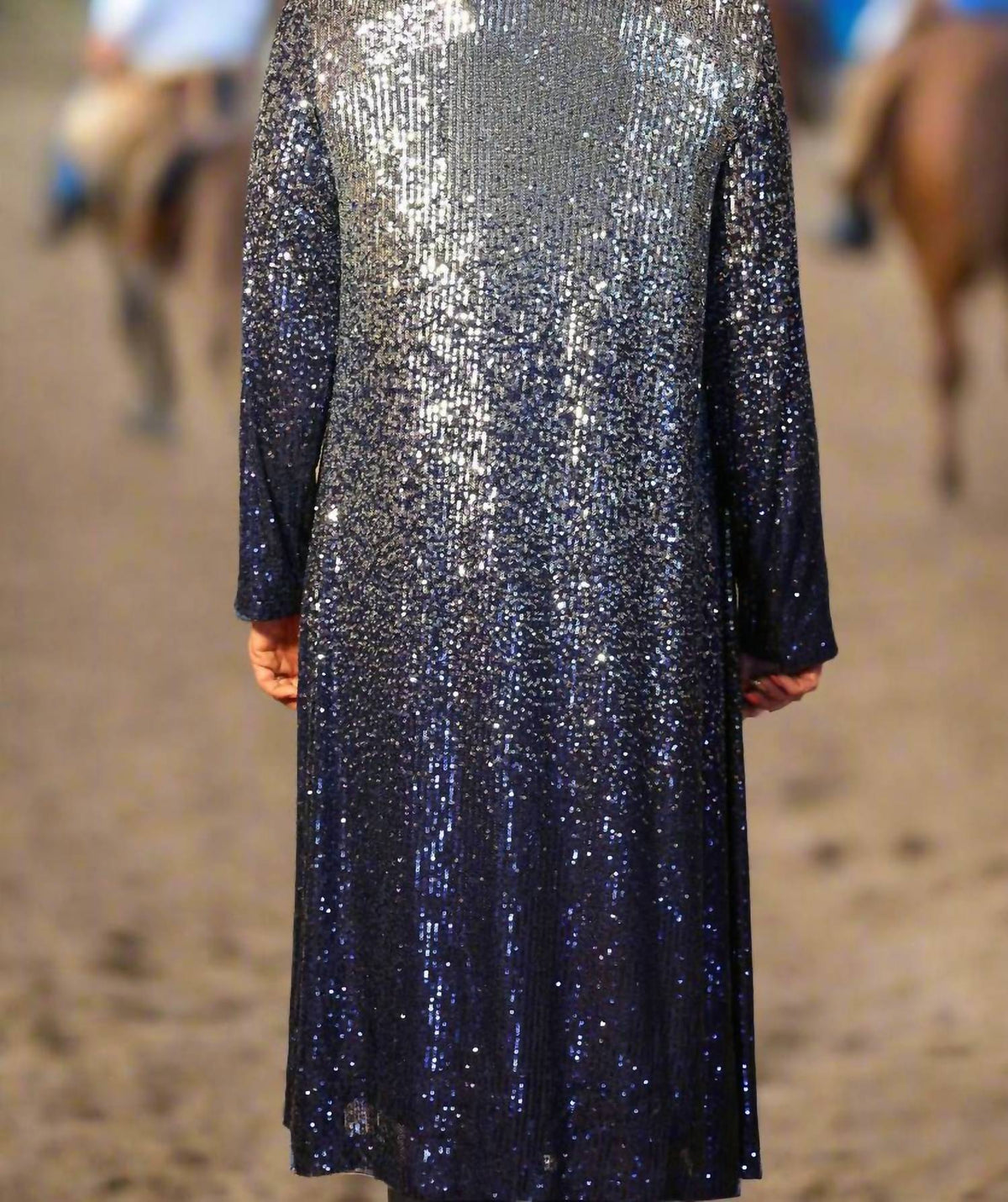 Way - Sequin Ombre Duster
