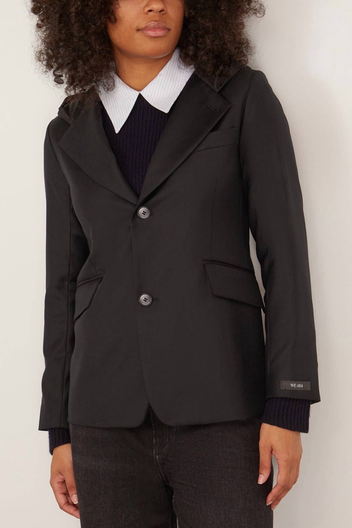 We-Ar4 - Hooded Blazer