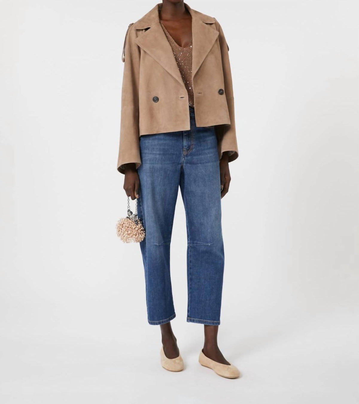 Weekend Max Mara - Caprile Barrel Leg Authentic Denim Jean