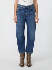Weekend Max Mara - Caprile Barrel Leg Authentic Denim Jean