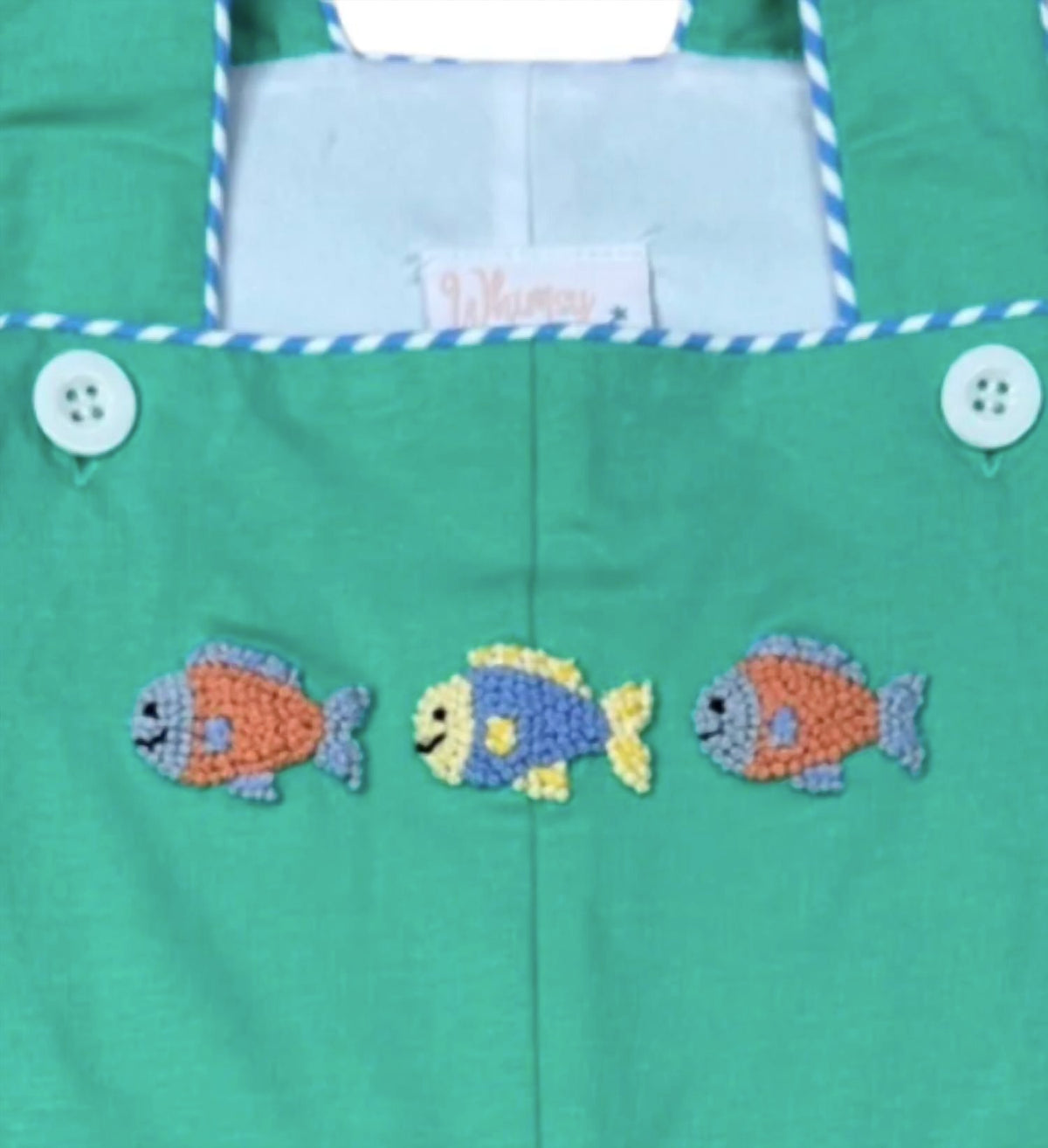 Whimsy Bay Kids - Boy's Three Little Fish Jon Jon