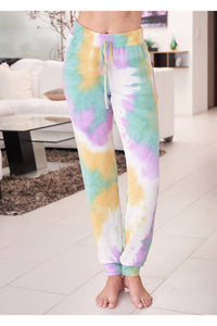 White Birch - Deja Tie Dye Loungewear Set - blue - clothing - loungewear