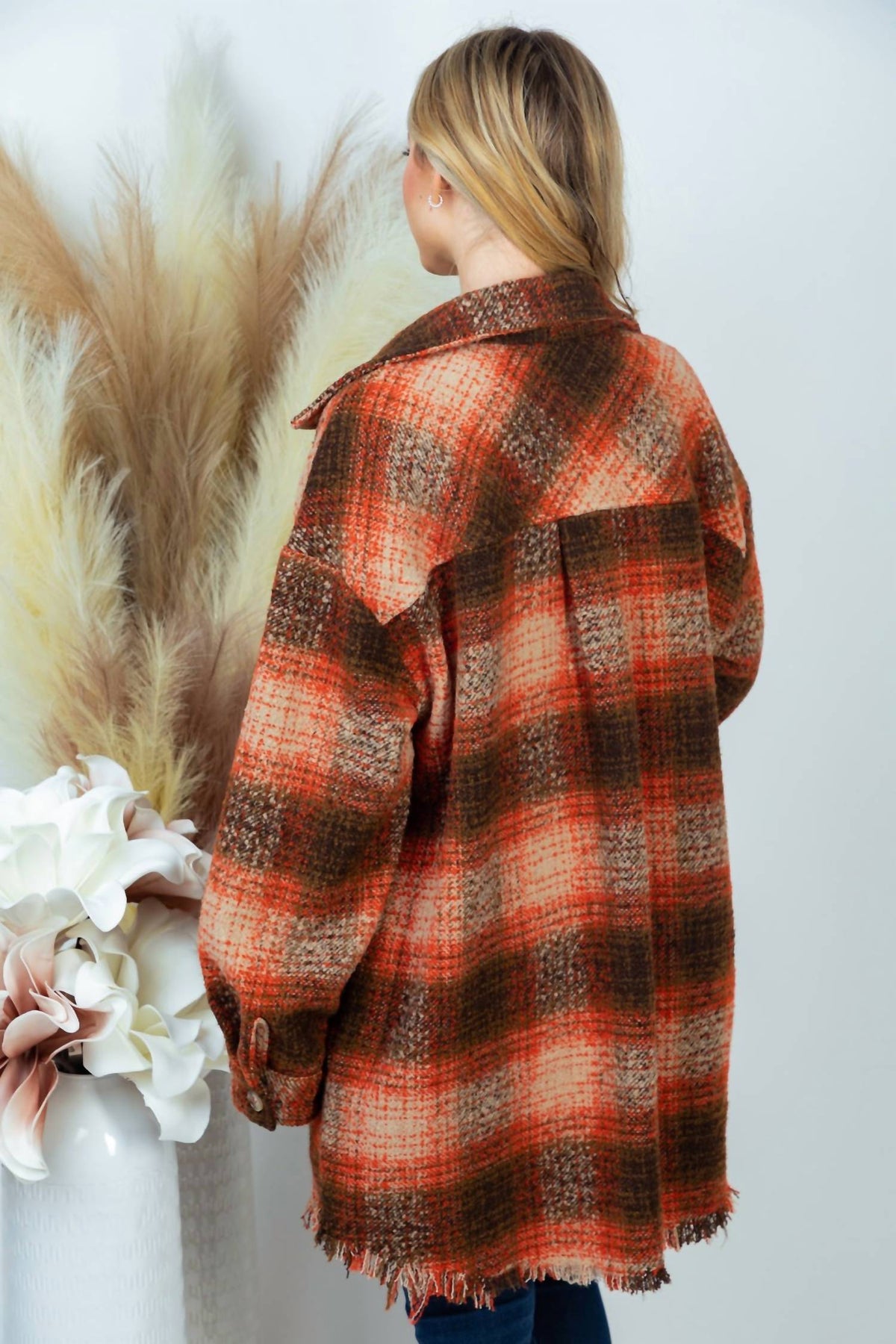 White Birch - White Birch Plaid Jacket