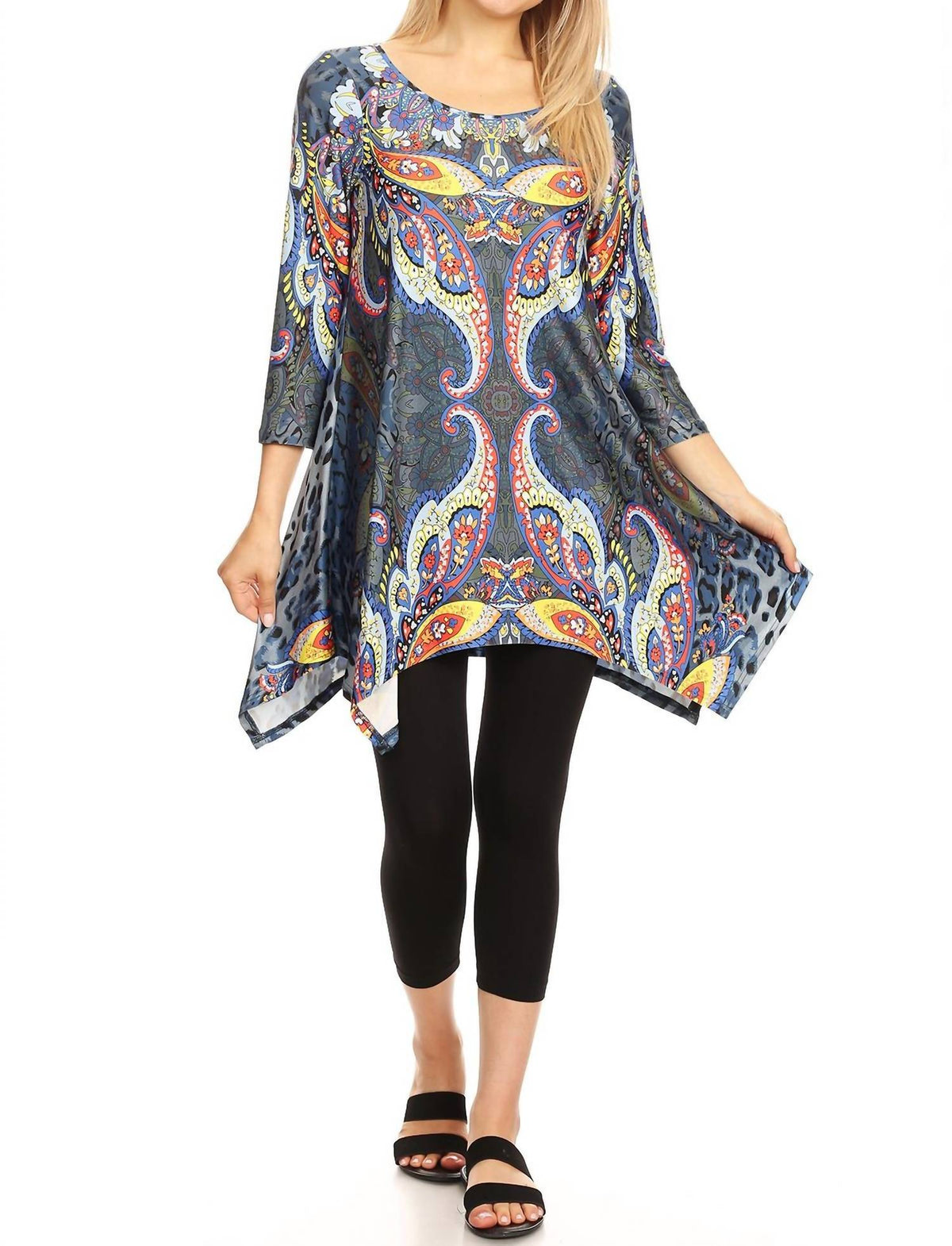 White Mark - Marlene Tunic Top