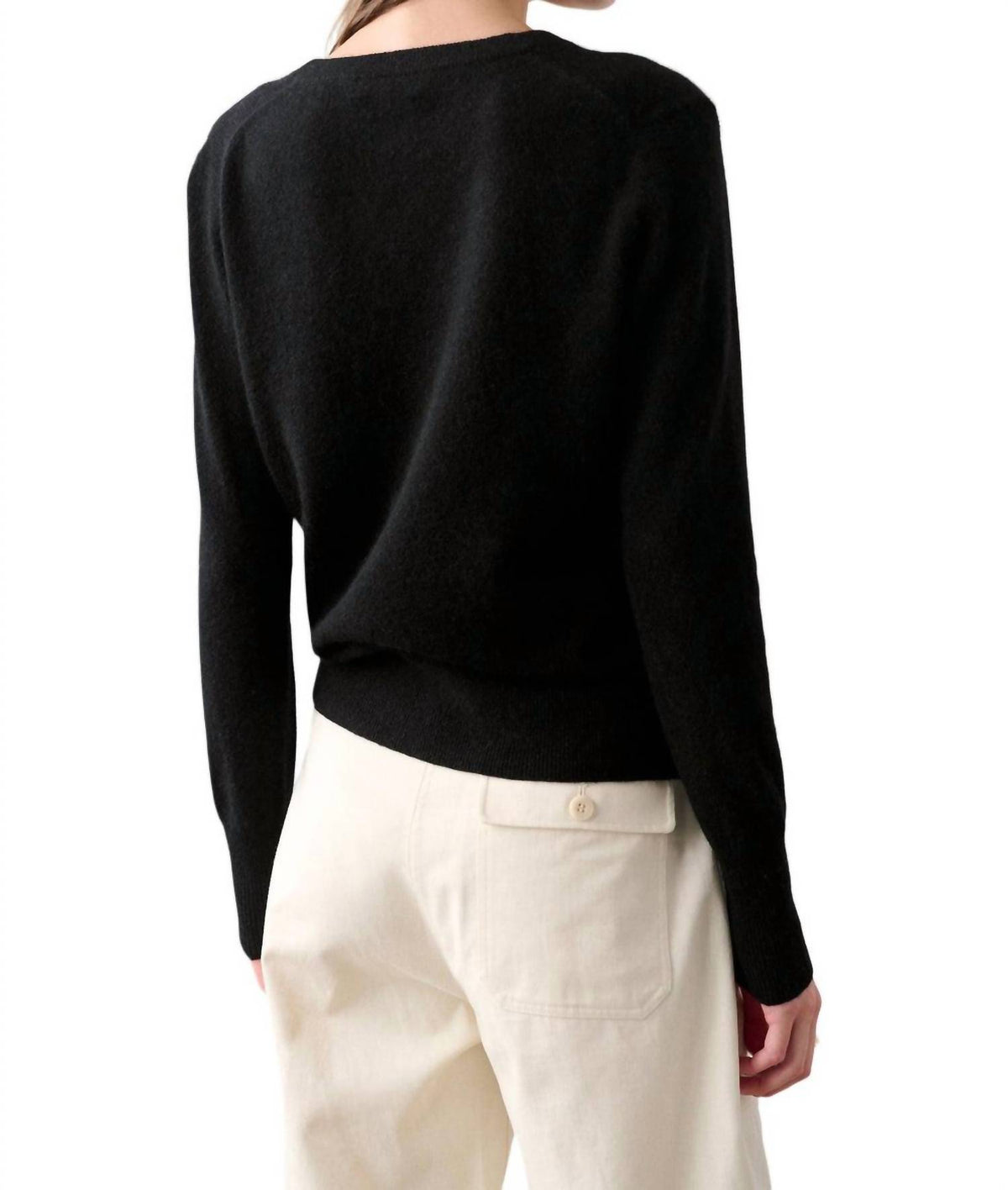 White + Warren - Cashmere Core V-neck Sweater
