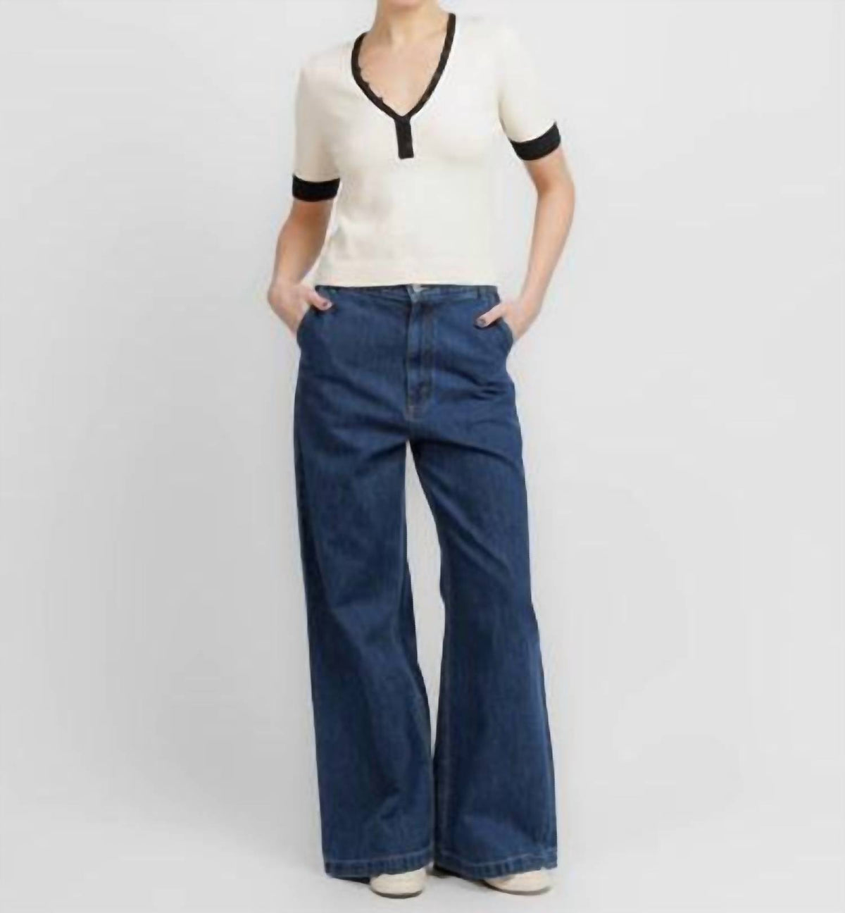 White + Warren - Short Sleeve Top