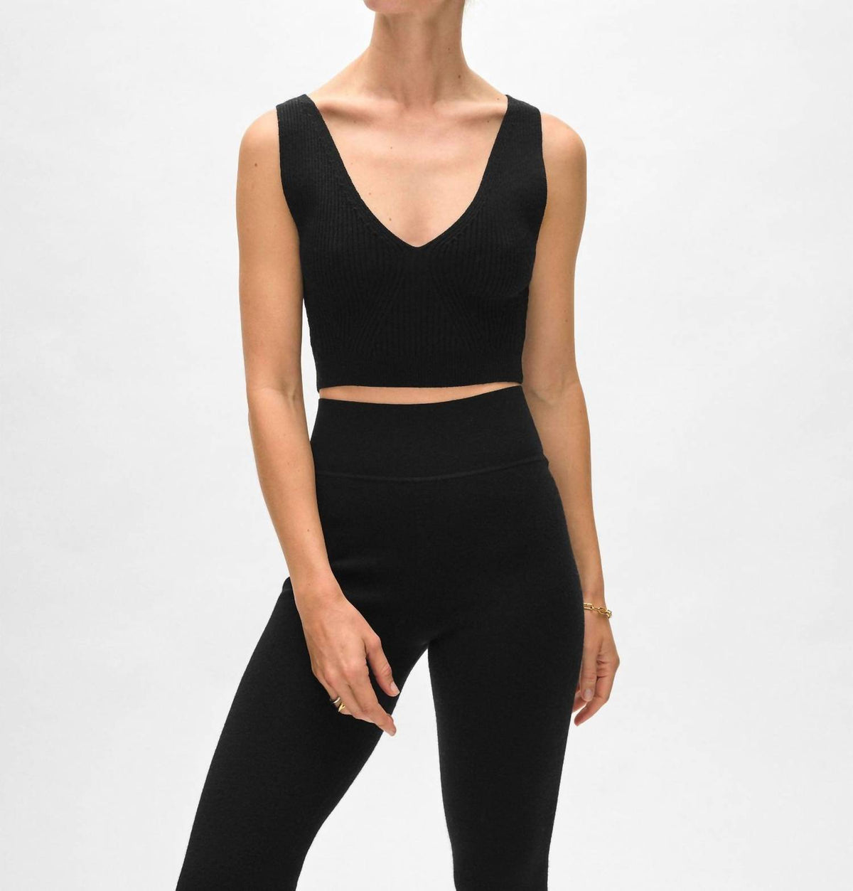 White + Warren - Superfine Merino Bralette Top