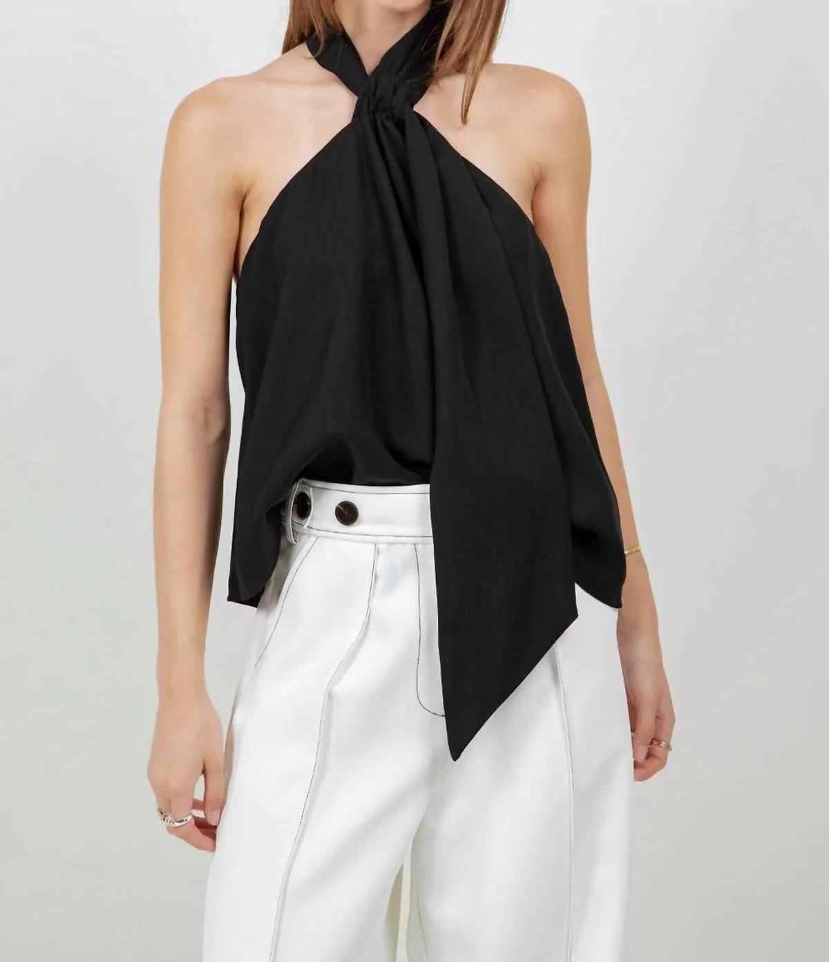 Whiteroom+Cactus - Isla Halter Scarf Top