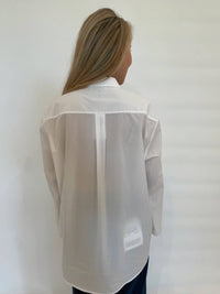 Whyci Milano - Rachel Hand - painted Flower Shirt - button - down - shirts - clothing - cotton