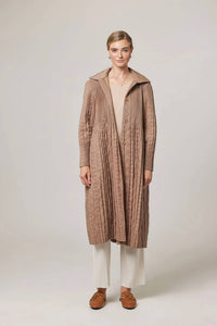 Wild Cosmos - Celeste Petals Plissé Quilted Jacket