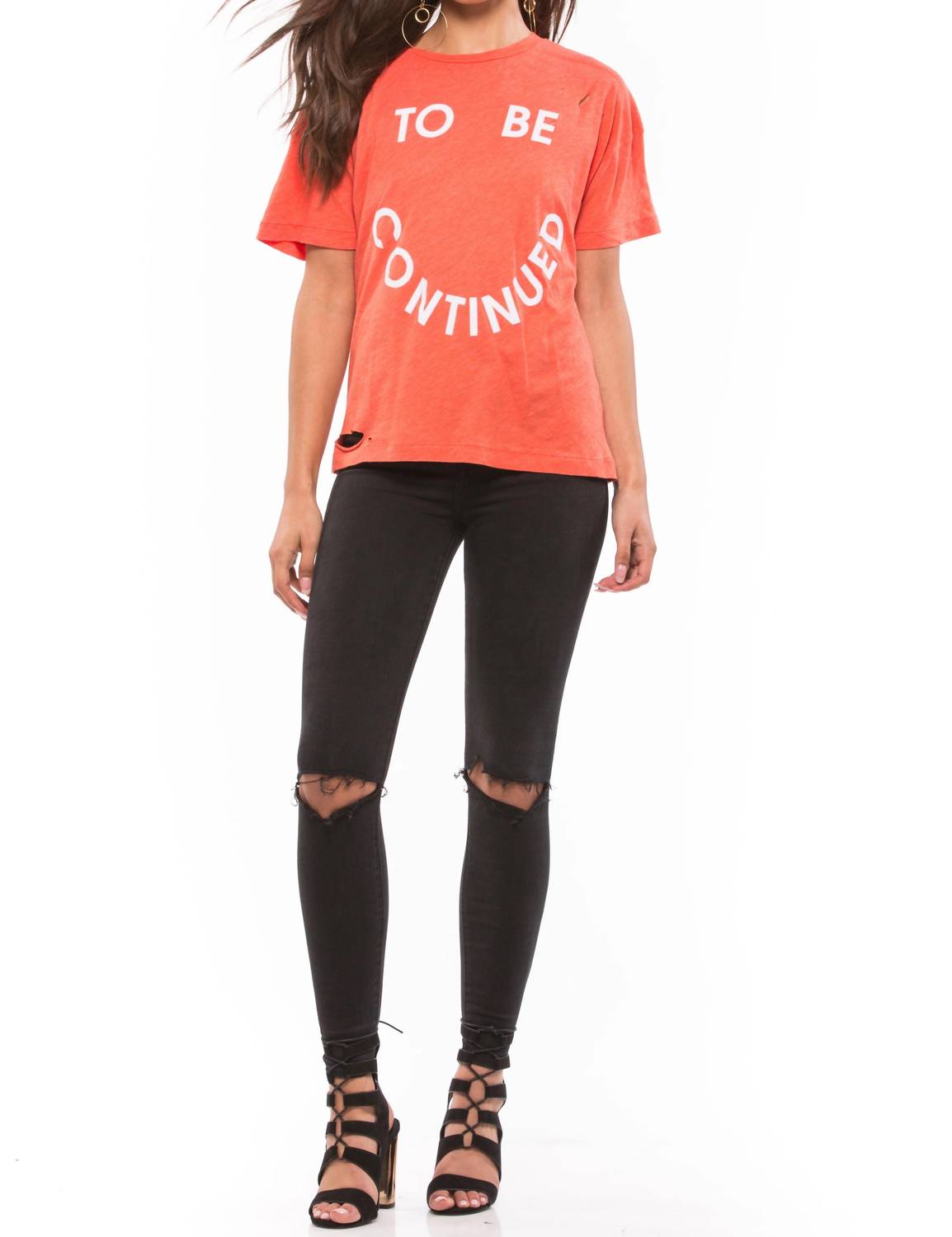 Wildfox - To Be Continued Destroyed Sonic Tee