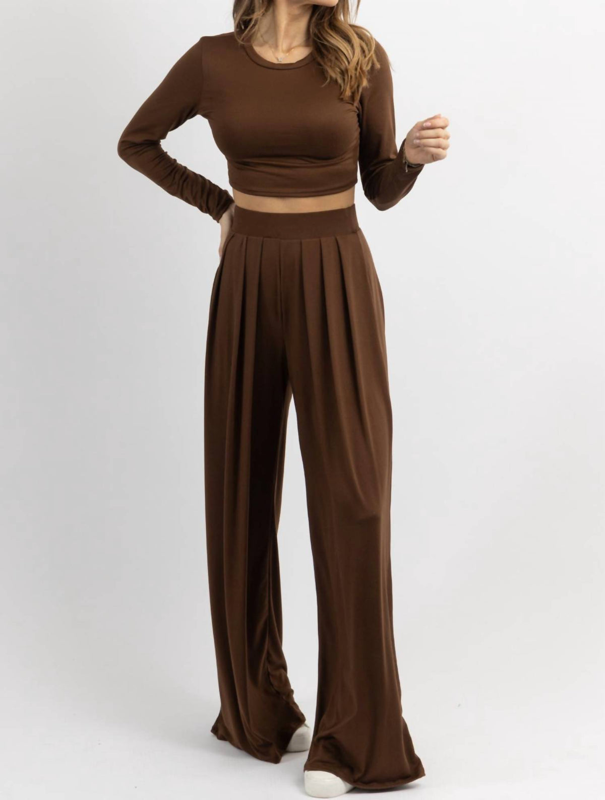 Win Win Apparel - Butter Soft Palazzo Pant Set