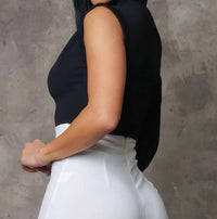 Win Win Apparel - Midnight In Paris One Shoulder Top