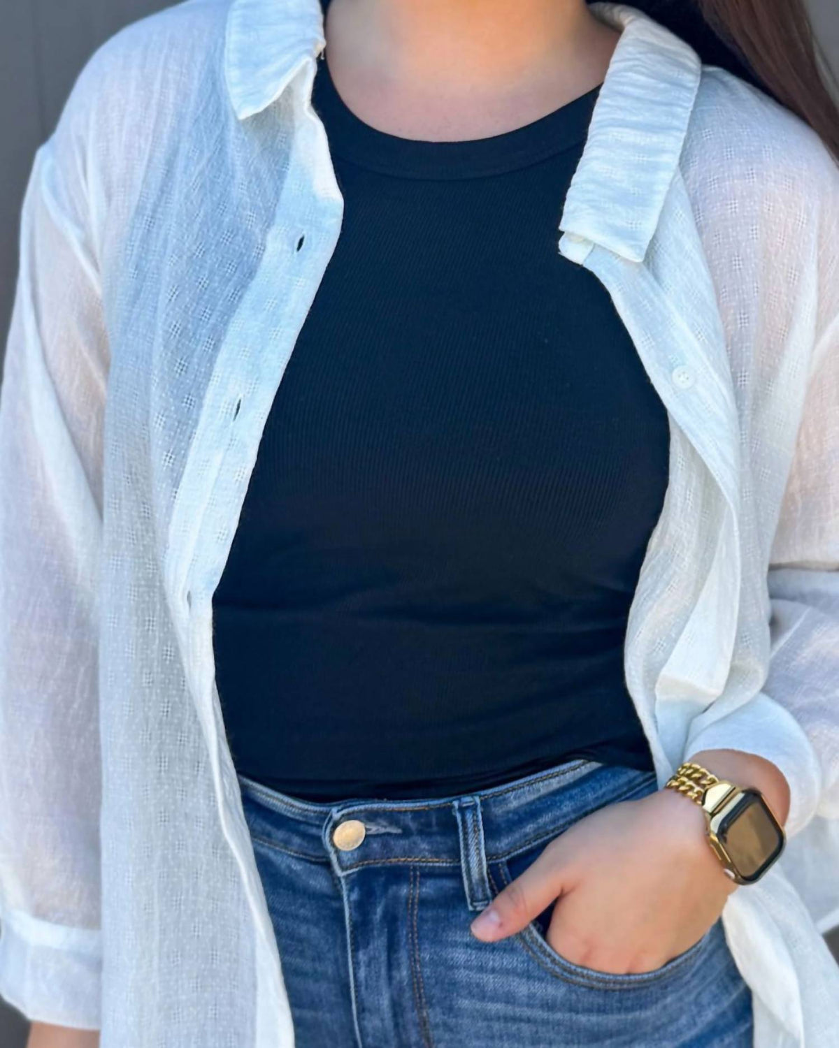 Winslow Collection - Basic Button Up Blouse