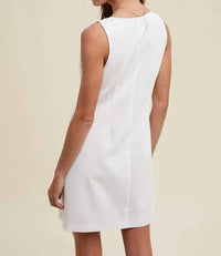 Wishlist - Button Up Linen Mini Dress