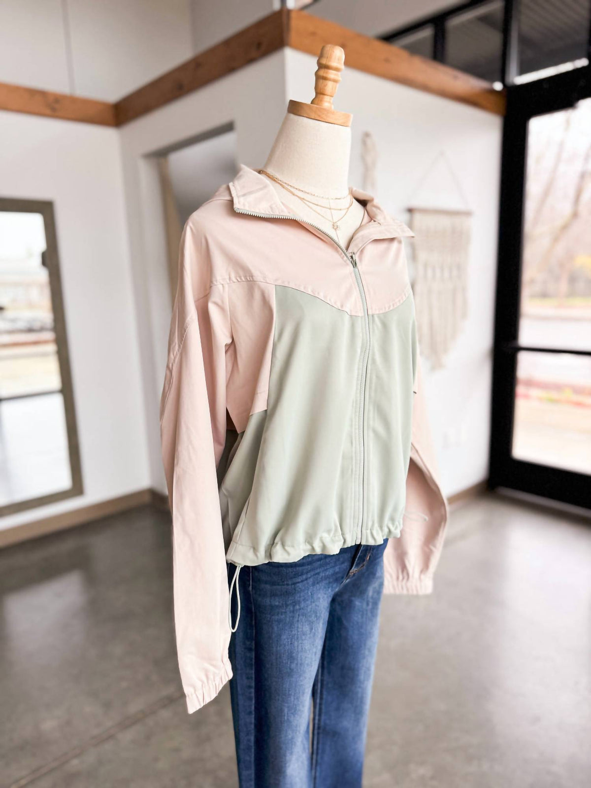 Wishlist - Colorblock Hooded Jacket