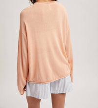 Wishlist - Lightweight Rolled Hem Sweater