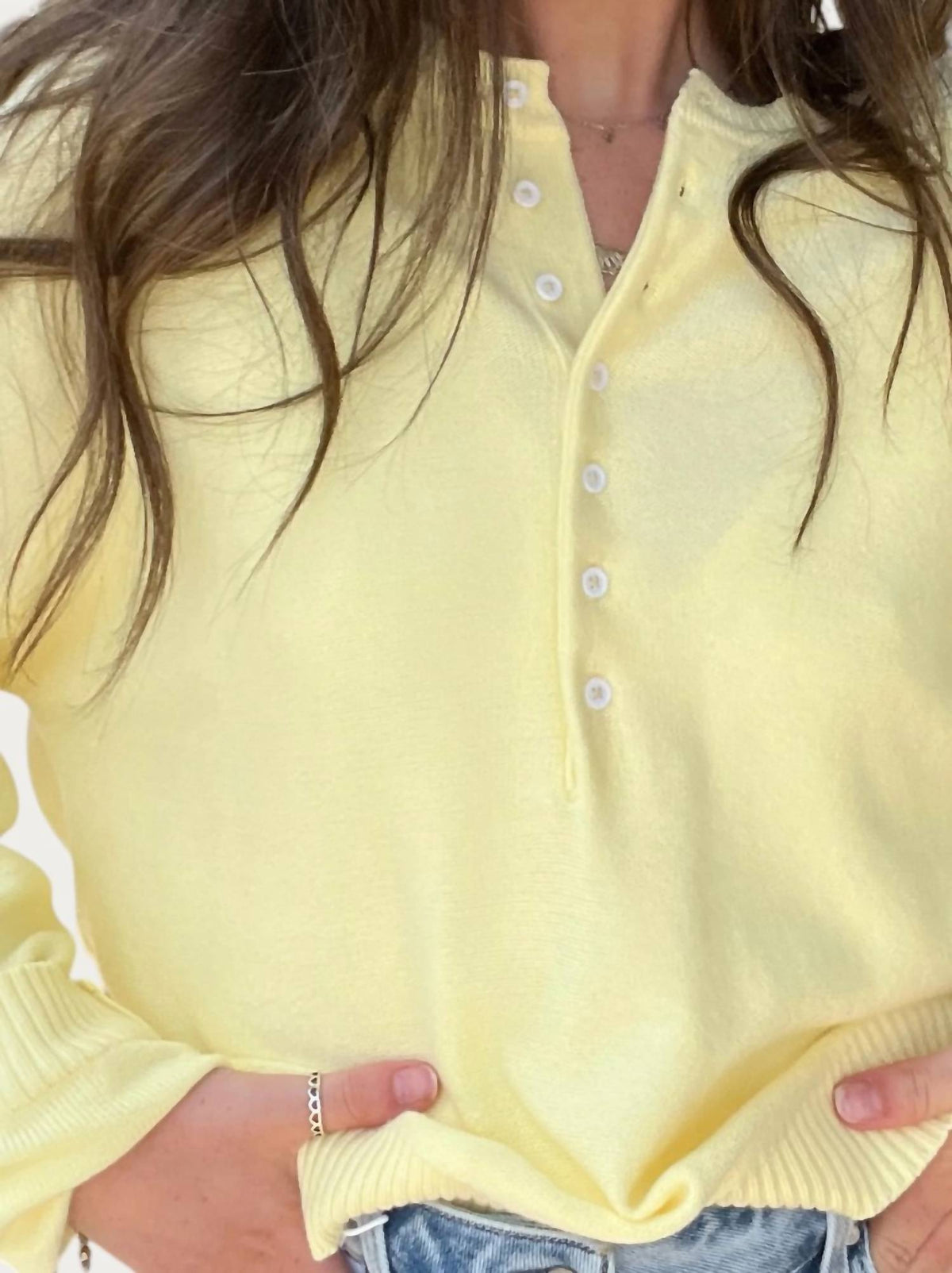 Wishlist - Mellow Henley Top
