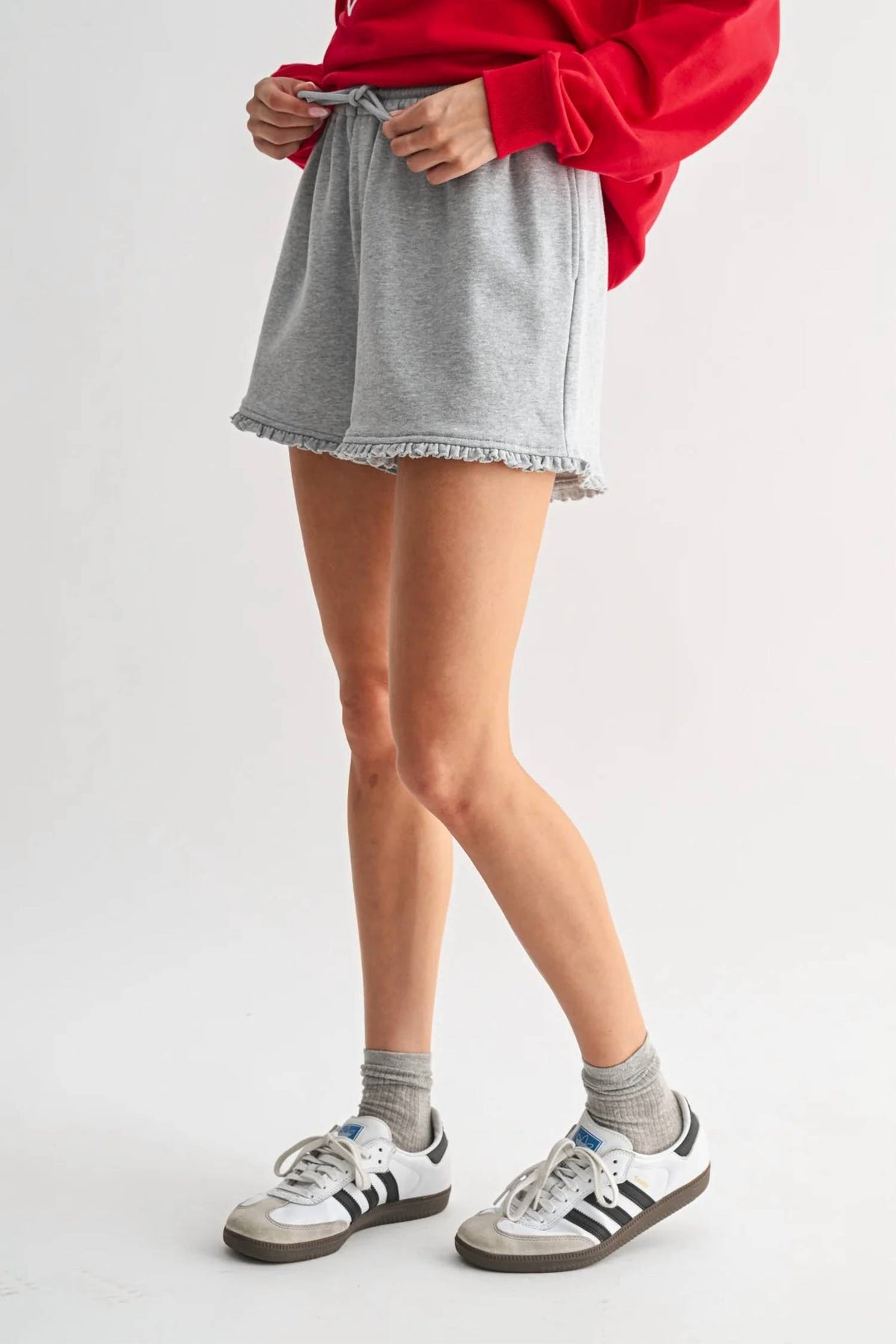 Wishlist - Playful Edge Knit Shorts