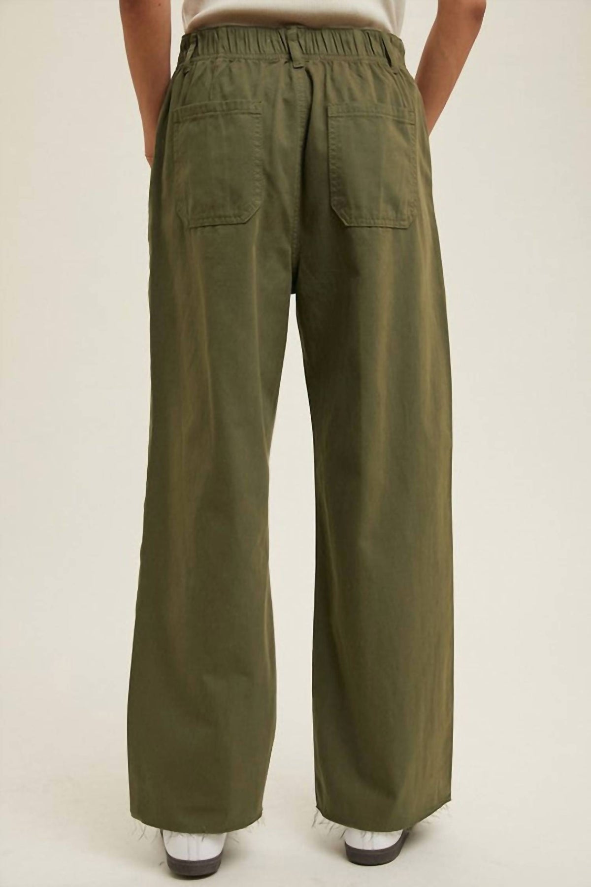 Wishlist - Raw Edge Washed Denim Pant