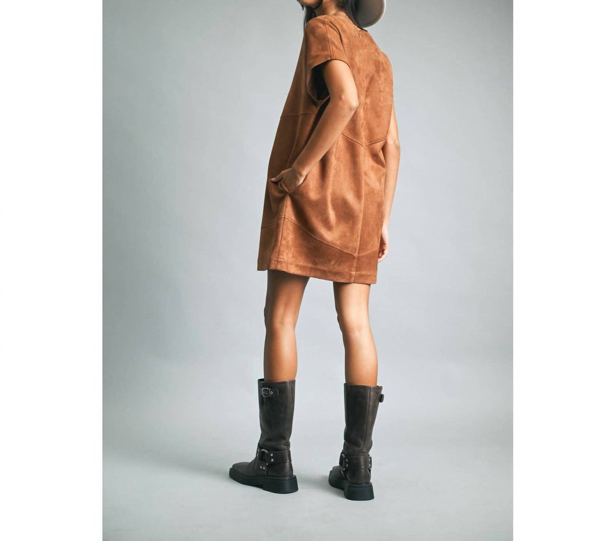 Wishlist - Suede Mini Dress