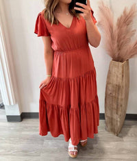 Wishlist - Tiered Midi Dress