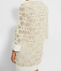 Wishlist - Valeria Crochet Overlay Mini Dress - beige - clothing - collection:vacationdresses(Auto)