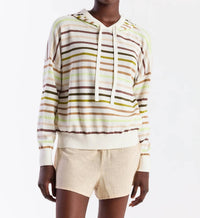Wispr - Multi Stripe Classic Hoodie