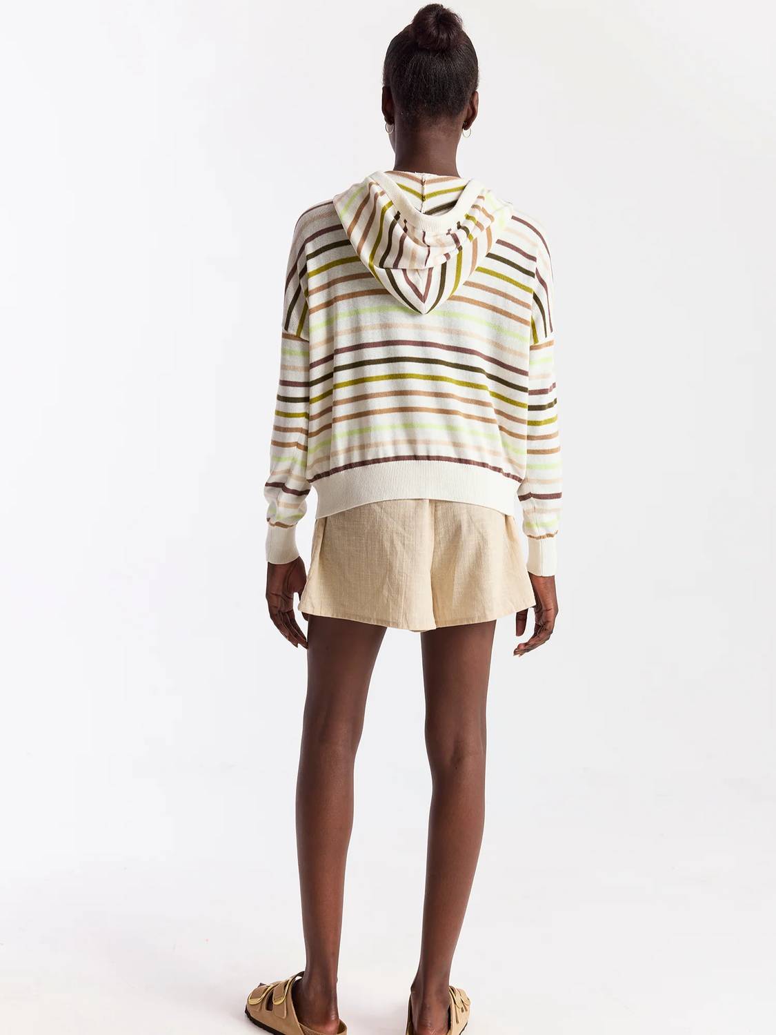 Wispr - Multi Stripe Classic Hoodie
