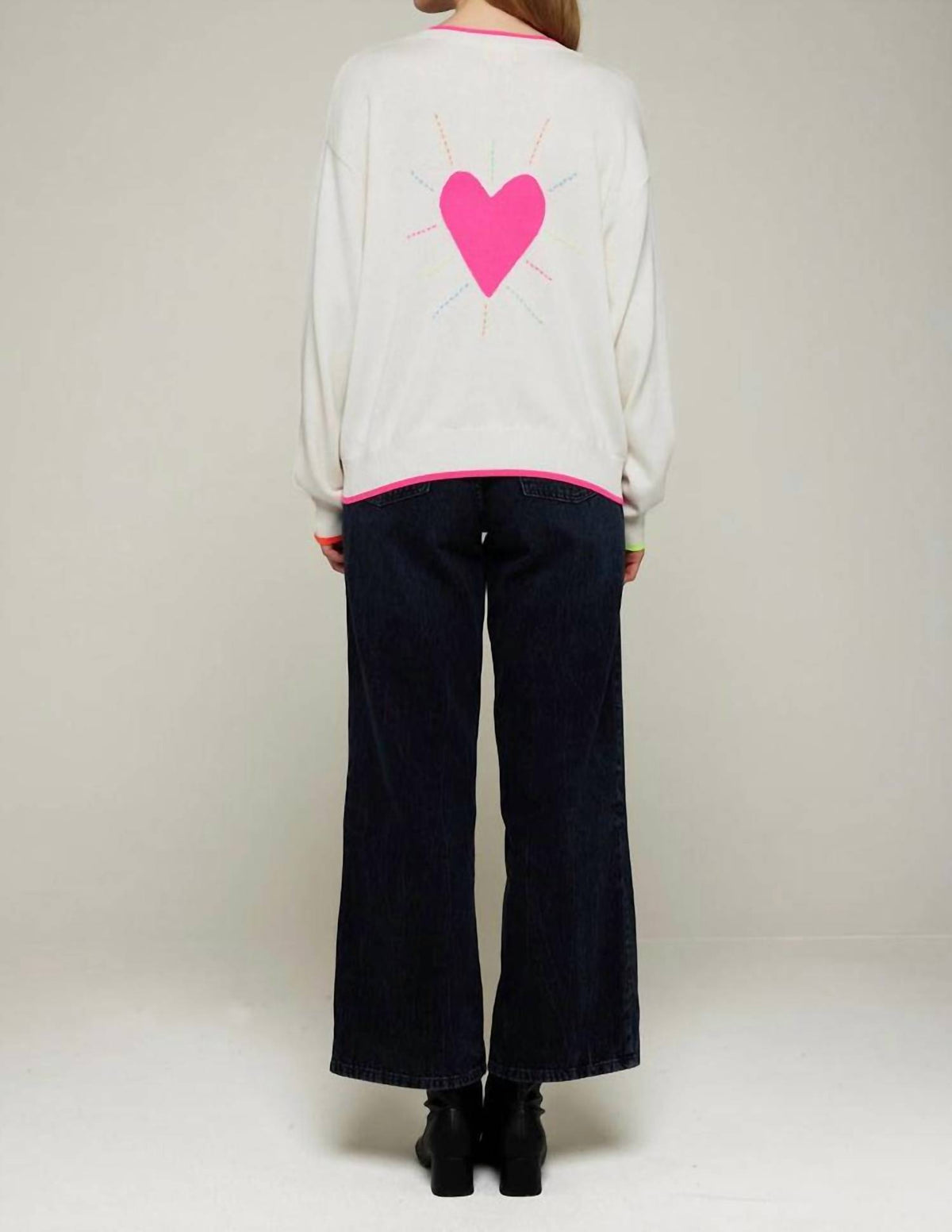 Wispr - Valentina Heart Crew Sweater