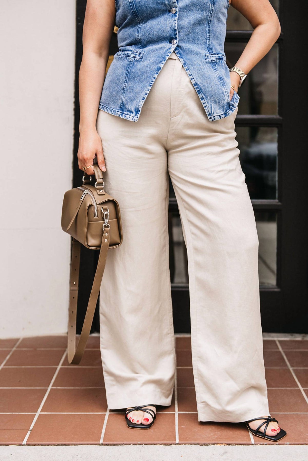 Withblack - Linen Trouser Pants