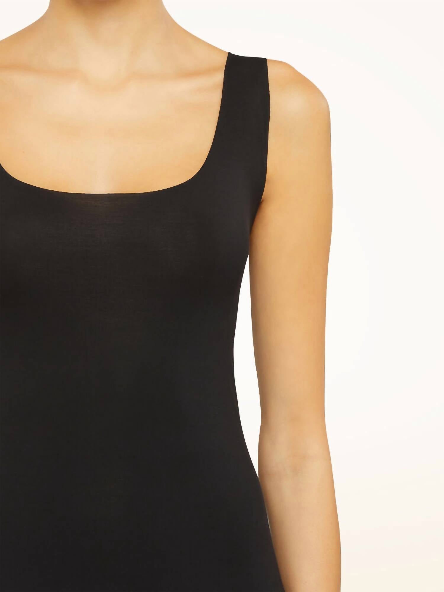 Wolford - Aurora Pure Top - black - clothing - modal