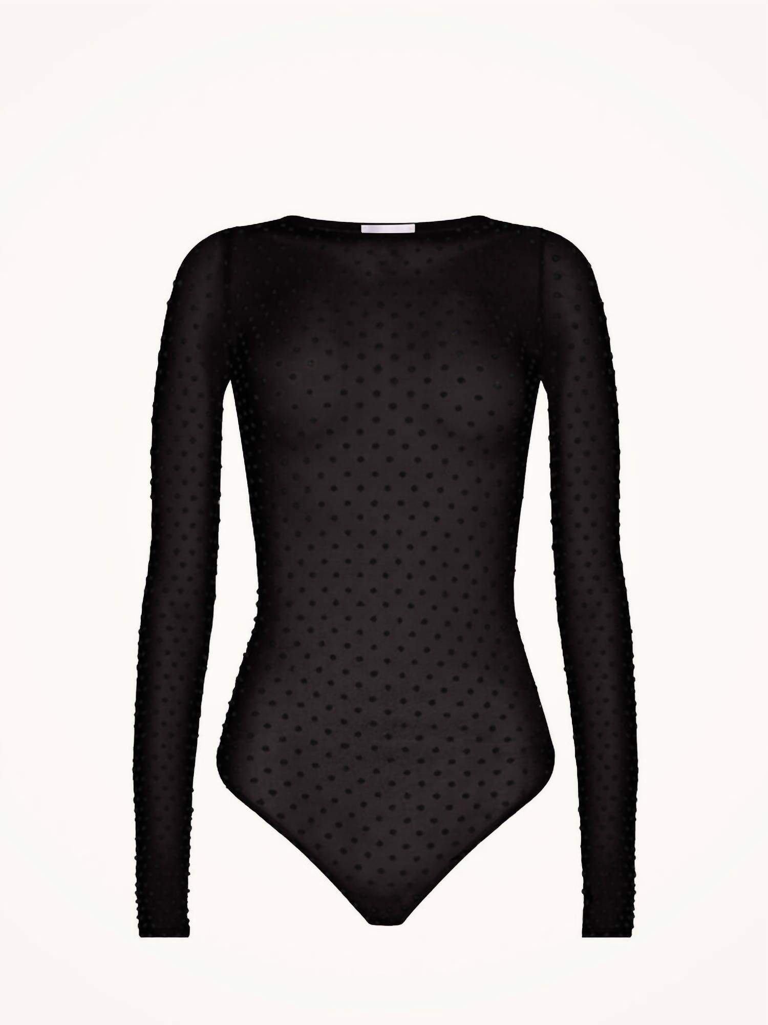 Wolford - Dots Bodysuit - black - bodysuits - clothing