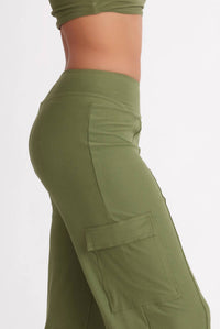 Wolven - High-waisted Cargo Pant