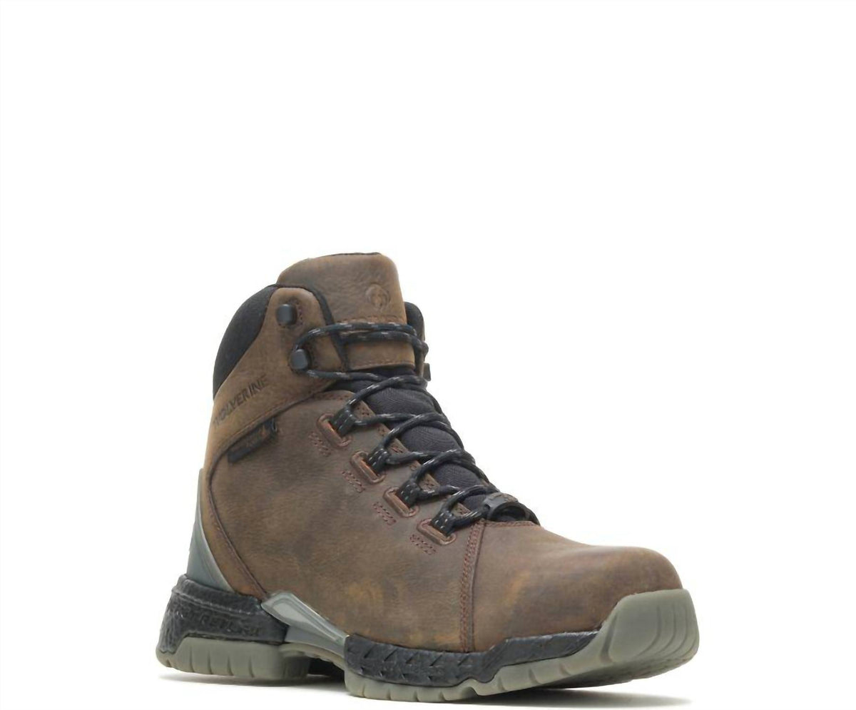 Wolverine - Men's I-90 Rush Carbonmax 6" Waterproof Work Boots