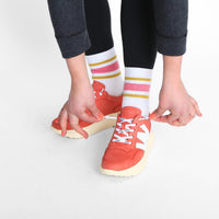 Wonders - Women's Nubuk Almeria - orange - shoes - sneakers