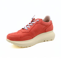 Wonders - Women's Nubuk Almeria - orange - shoes - sneakers
