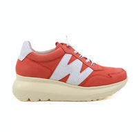 Wonders - Women's Nubuk Almeria - orange - shoes - sneakers